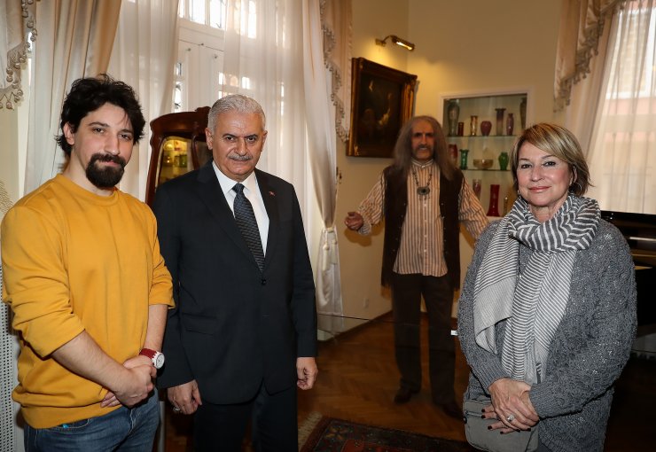 Binali Yıldırım, Barış Manço Evi'nde