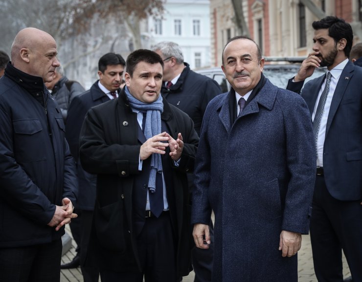 Dışişleri Bakanı Çavuşoğlu Ukrayna'da