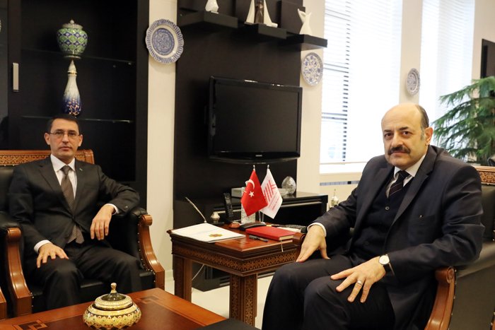 Saraç, Türkmenistan Büyükelçisiyle görüştü