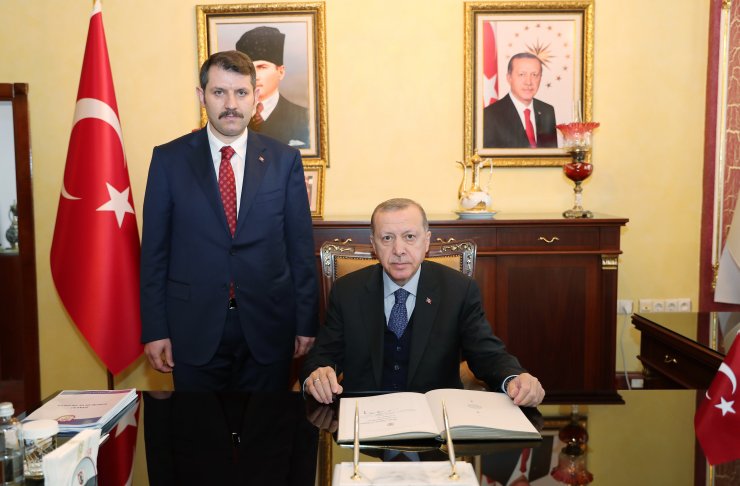 Cumhurbaşkanı Erdoğan Sivas'ta