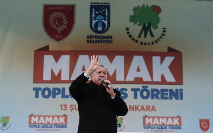 Mamak'ta toplu açılış töreni