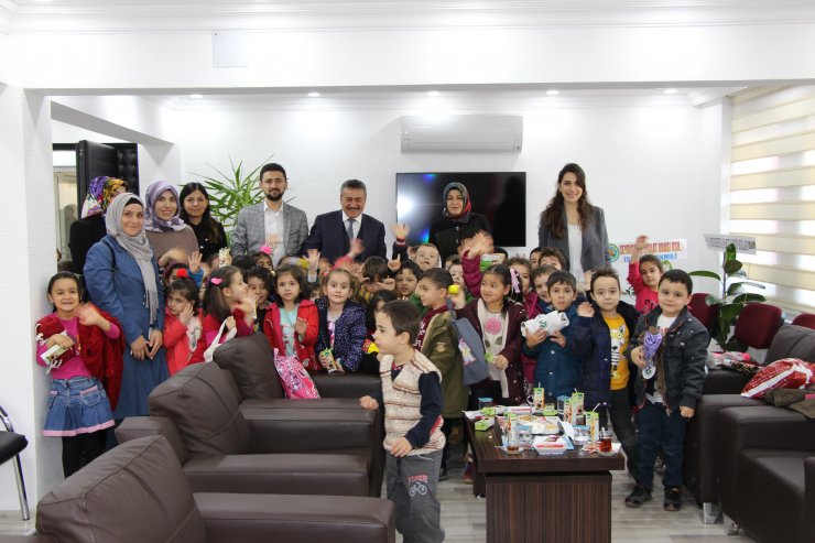 Konya'da anaokulu öğrencilerinden 