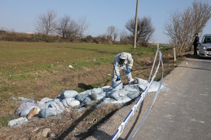 GÜNCELLEME - Büyükçekmece'de "tehlikeli atık" şüphesi