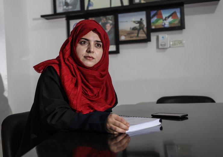 Türk öğrenci Rukiye Gazze'de yüksek lisans yapan ilk yabancı oldu