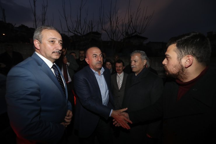 Dışişleri Bakanı Mevlüt Çavuşoğlu, Muğla'da