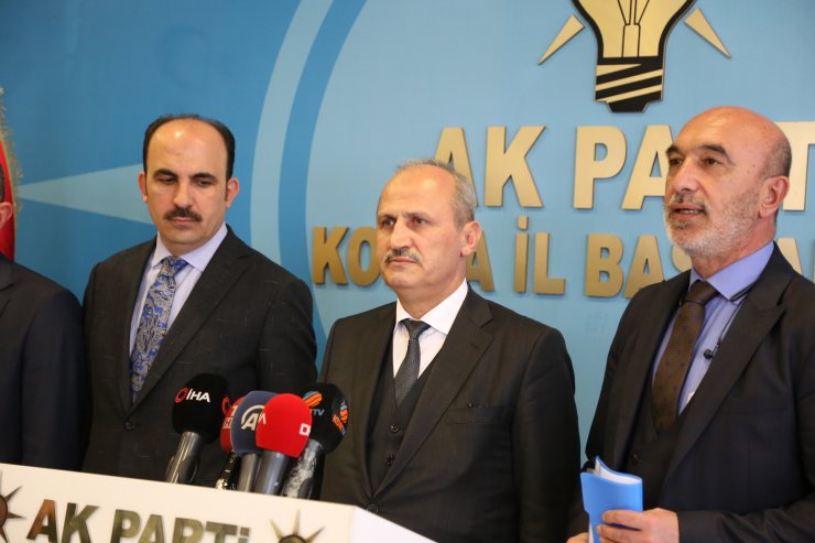 Ulaştırma ve Altyapı Bakanı Turhan, Konya'da