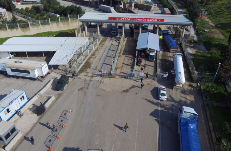 Cilvegözü Gümrük Kapısı'ndaki çalışmalar tamamlandı