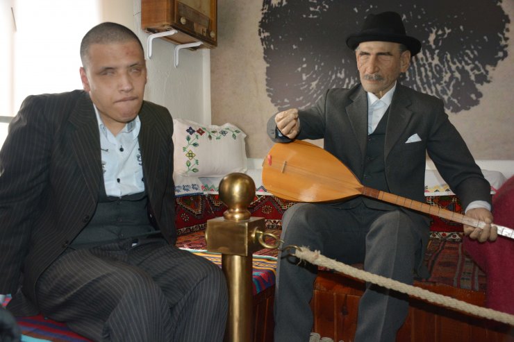 Aşık Veysel'in doğup büyüdüğü köye engellilerden ziyaret