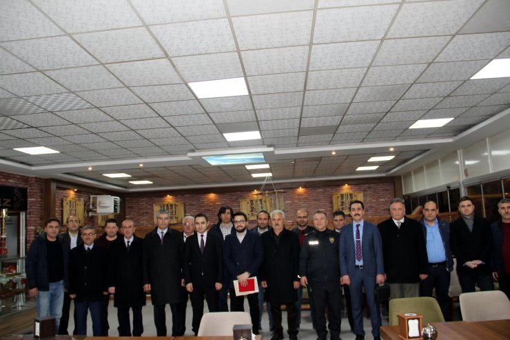 İlçe Sağlık Müdürü Saka için veda yemeği düzenlendi