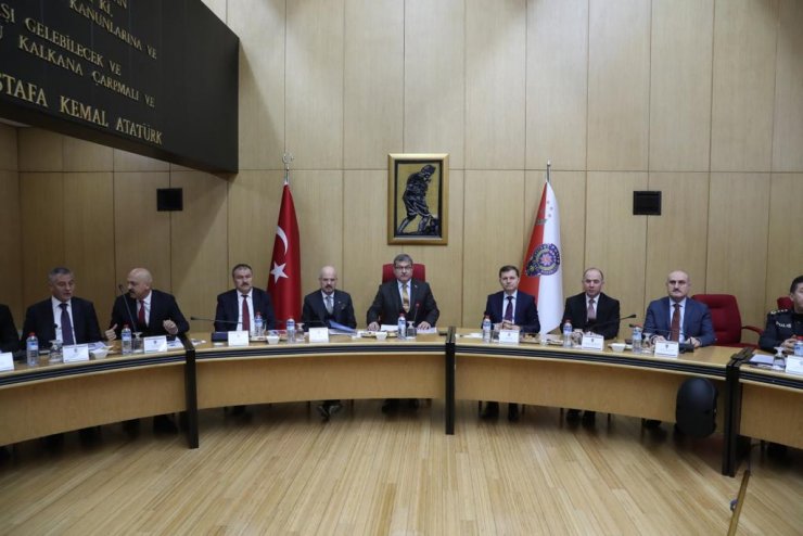 Emniyette koordinasyon toplantısı