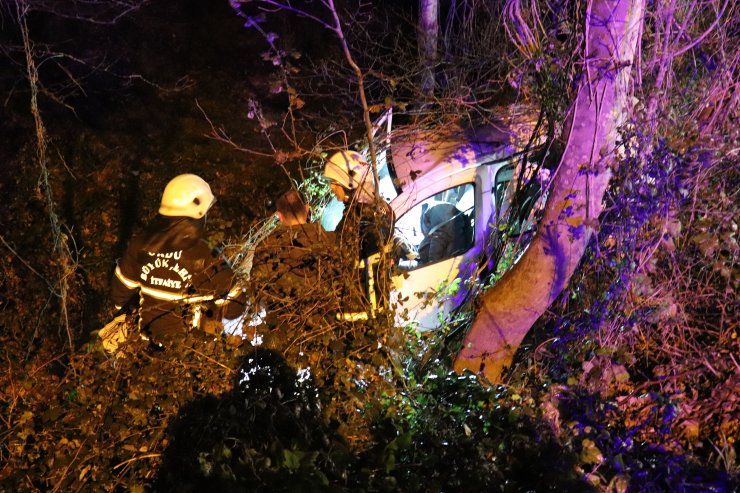 Ordu'da trafik kazası: 1 ölü, 2 yaralı