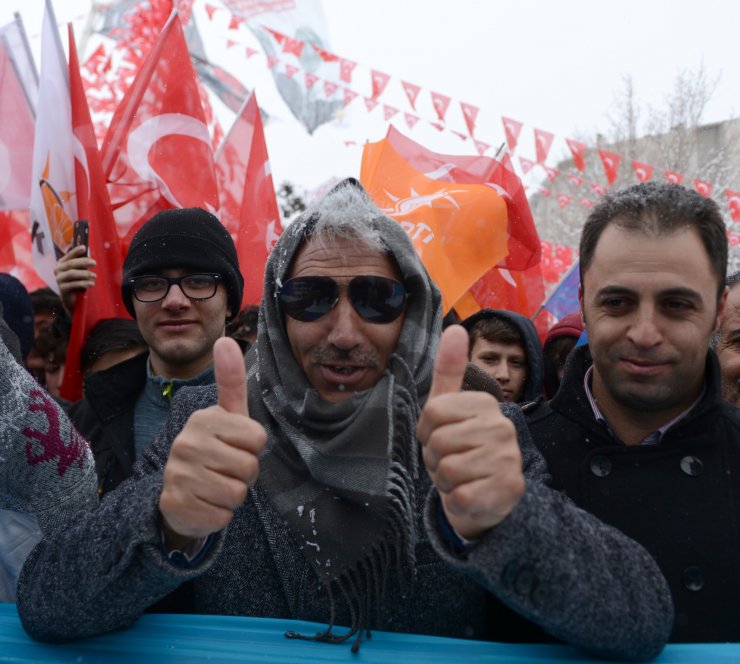 AK Parti'nin Erzurum mitingi