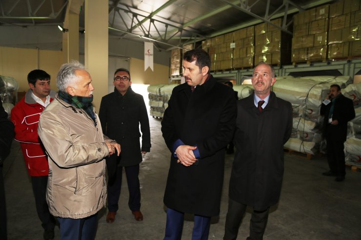 Kızılay'dan sığınmacı ailelere yardım eli