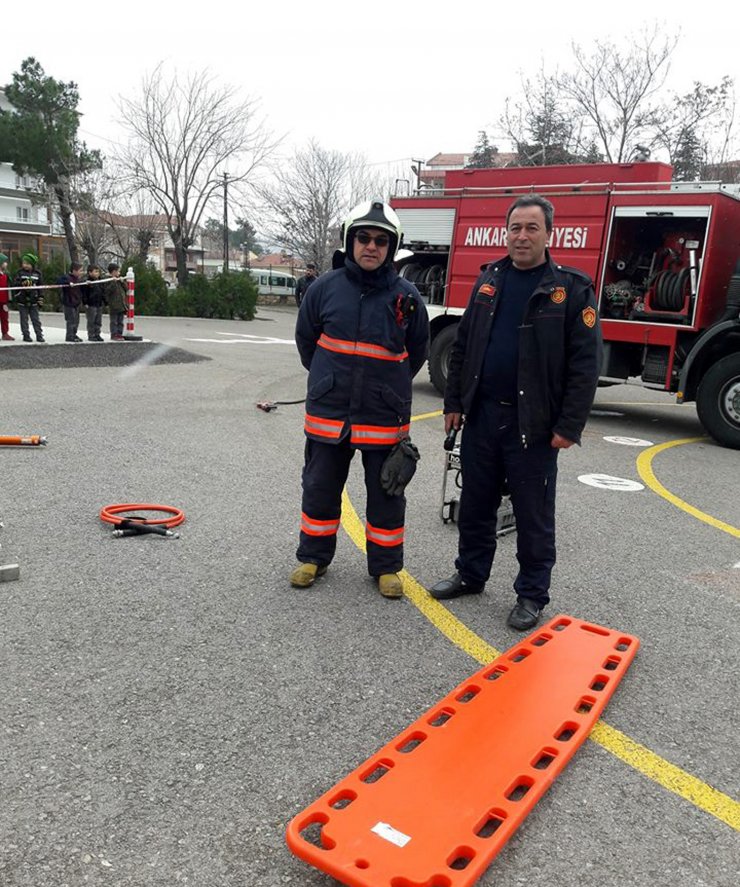 İtfaiyeden okullarda yangın tatbikatı