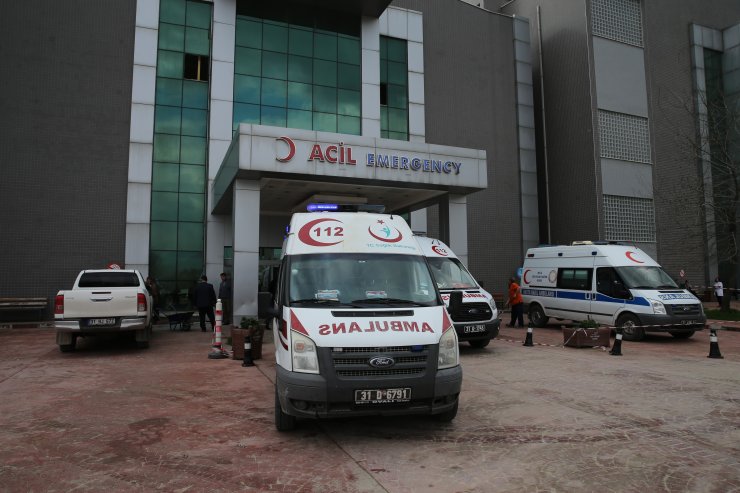 Hatay'da hastanede yangın