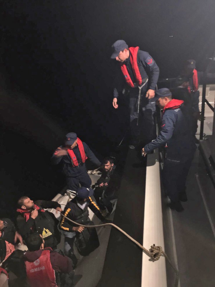 Muğla'da 8 düzensiz göçmen yakalandı