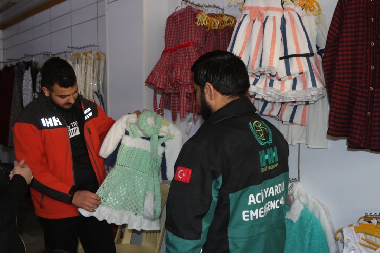 İHH'den Suriye'de hayır mağazası