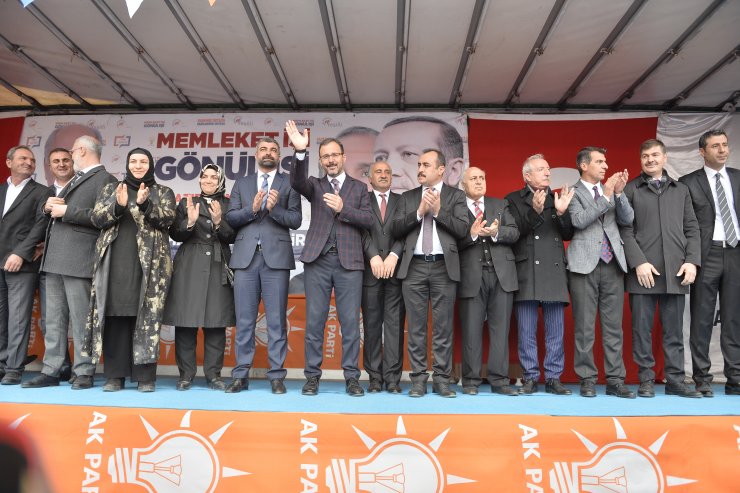 "Bu ülkeyi, medeniyeti, coğrafyayı 2023 vizyonumuzla çok ileriye taşıyacağız"