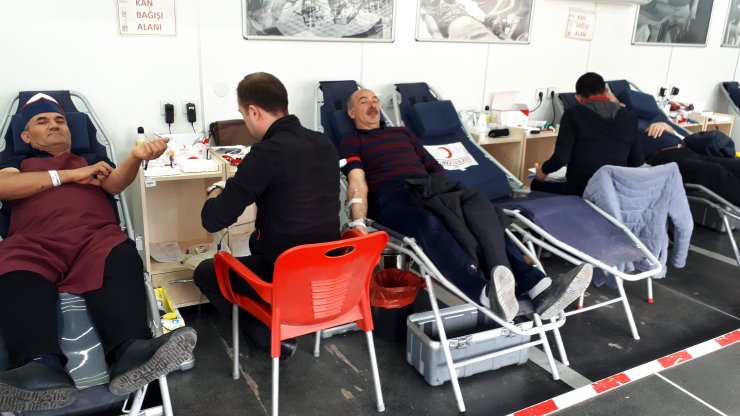 Beypazarı'nda 475 ünite kan toplandı