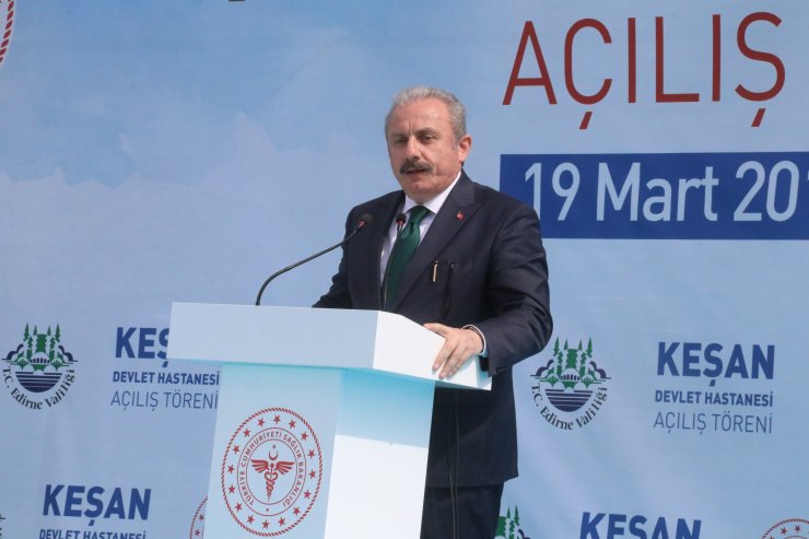 TBMM Başkanı Şentop, Edirne'de