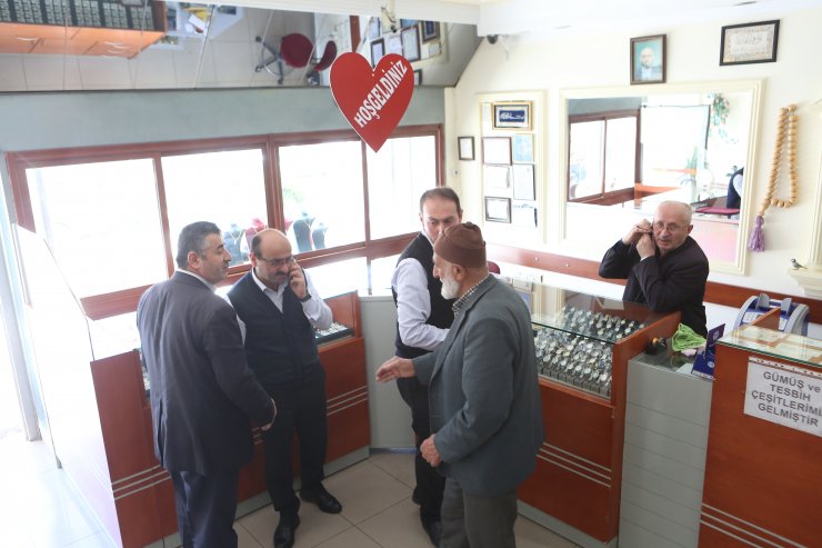 Çorum'da silahlı kuyumcu soygunu