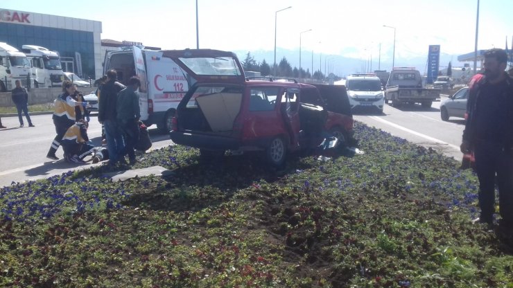 Malatya'da trafik kazası: 3 yaralı