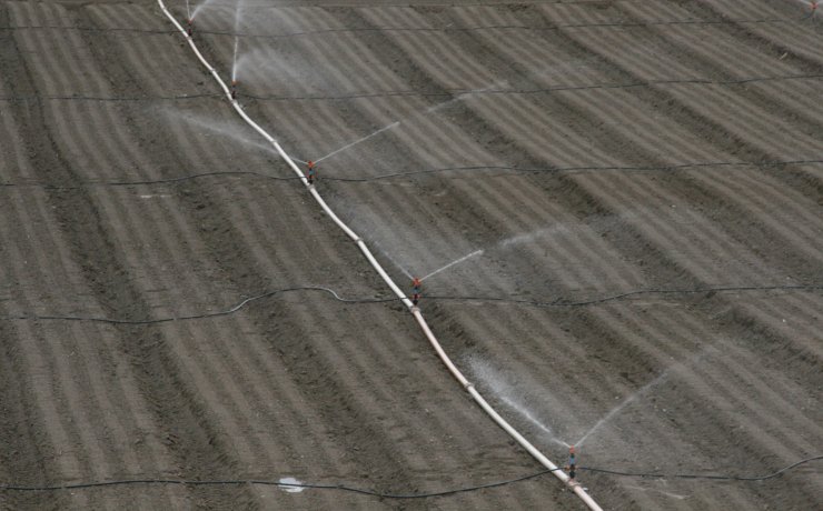 Beypazarı'nda çiftçilere sulama eğitimi