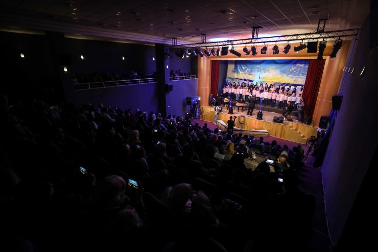 Gazze'de "özgürlük özleminin" aktarıldığı müzik dinletisi