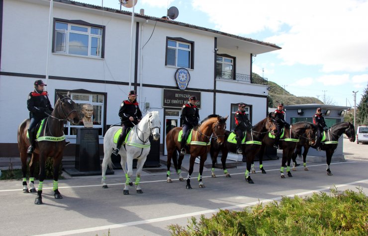 Atlı polisler Beypazarı'nda görev alacak