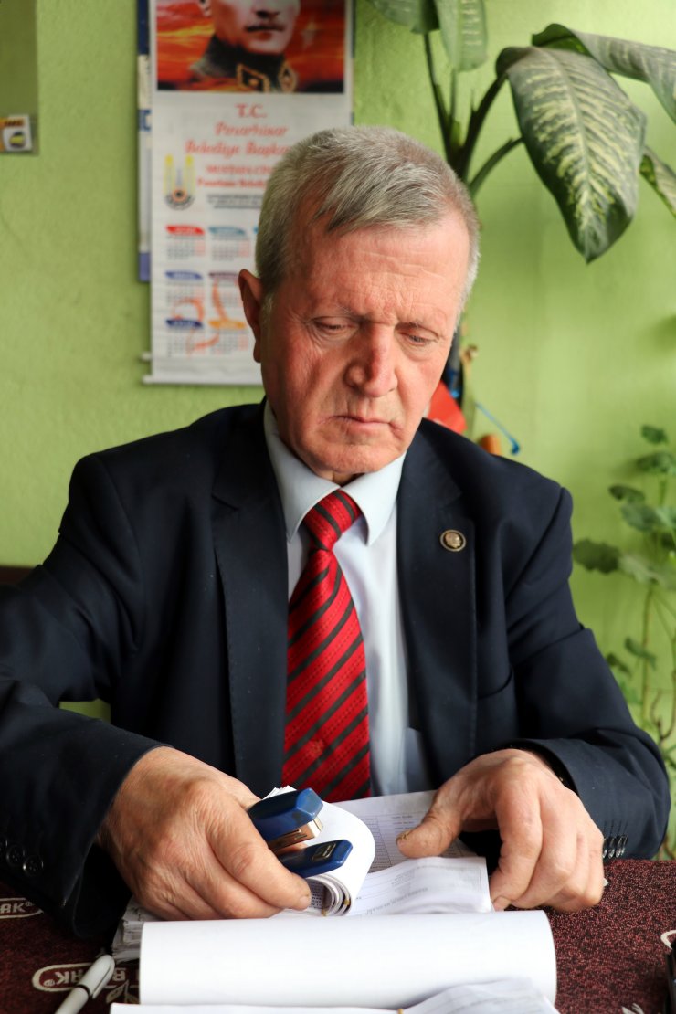 "İddia" ile başladığı muhtarlıkta 35 yılı geride bıraktı