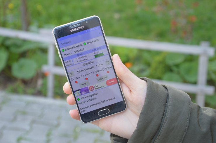 Çocuklar "Diji Servis" ile okula daha güvende gidiyor