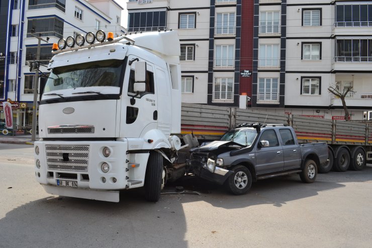 Aksaray’da trafik kazası: 5 yaralı