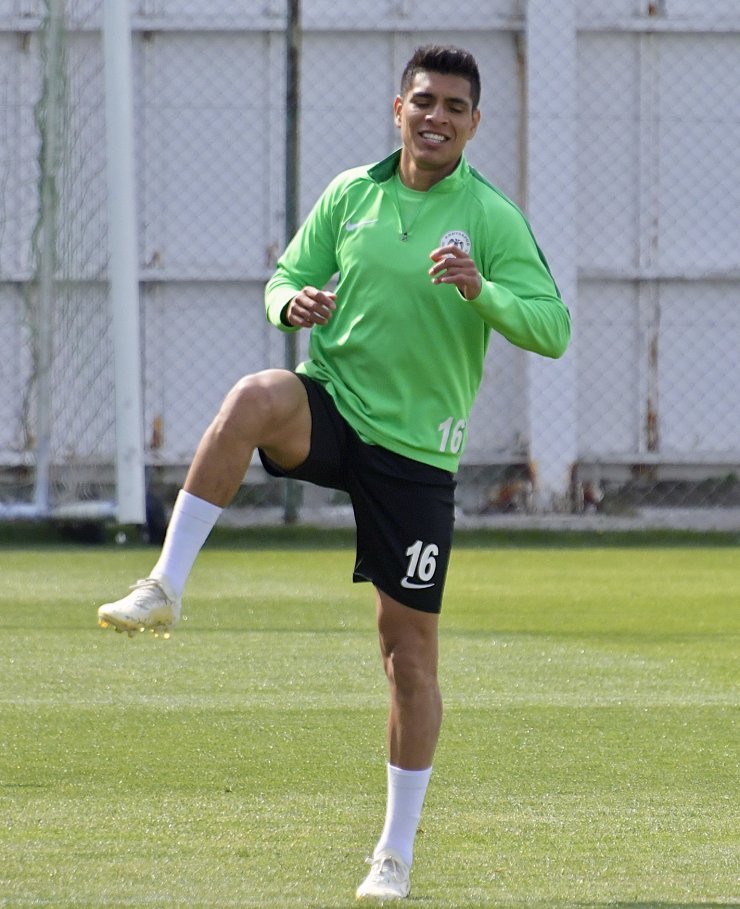 Konyaspor, Medipol Başakşehir maçı hazırlıklarını sürdürdü