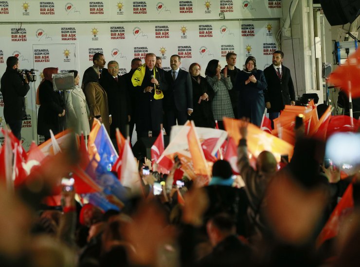AK Parti'nin Beykoz mitingi