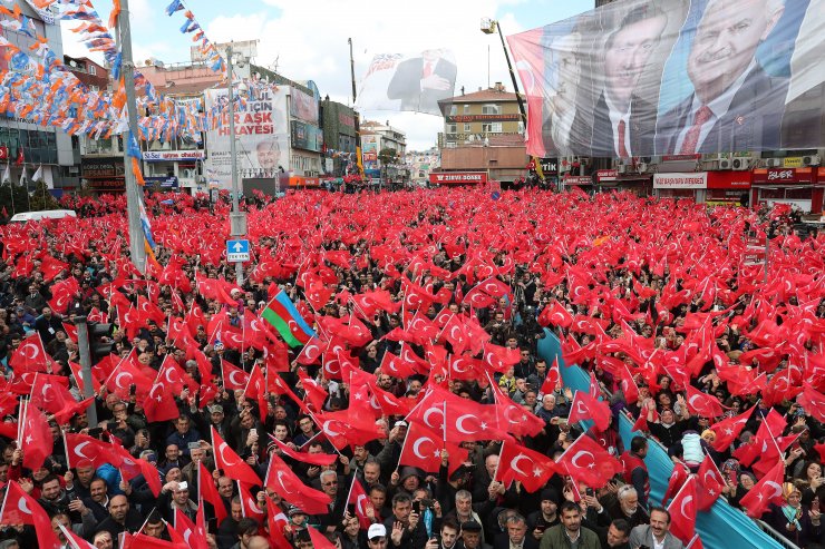 AK Parti'nin Maltepe mitingi