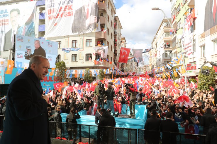 AK Parti'nin Bahçelievler mitingi
