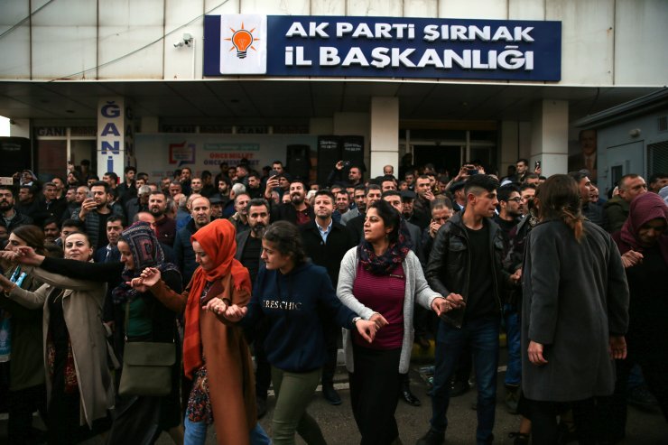 Şırnak'ta AK Parti sevinci