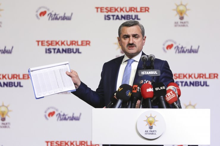 AK Parti İstanbul'da seçim sonuçlarına itiraz etti