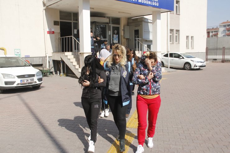 Kayseri'de fuhuş operasyonu