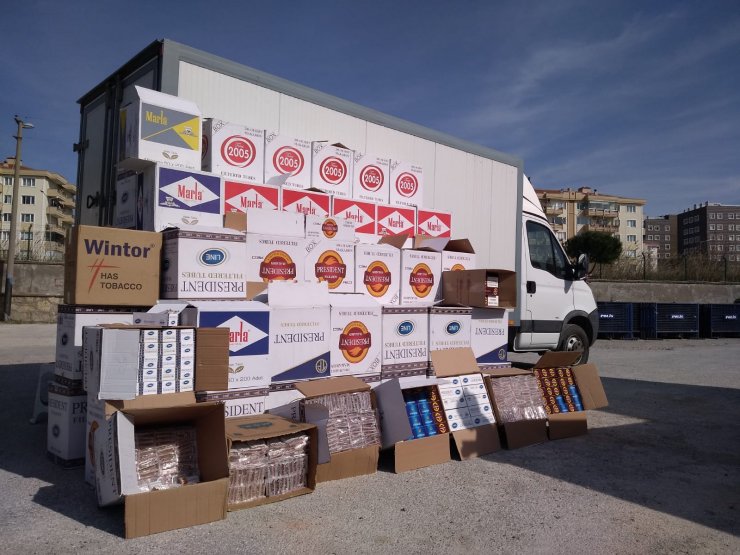 Çanakkale'de kaçakçılık operasyonu