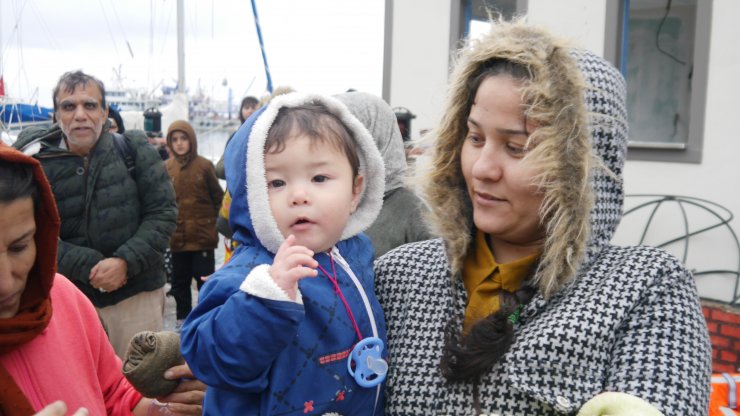 Çanakkale'de 123 düzensiz göçmen yakalandı