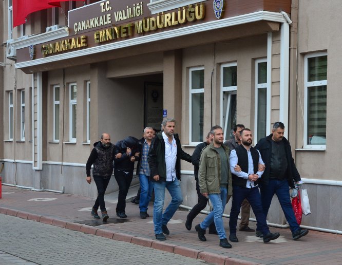 Çanakkale merkezli organize suç örgütüne yönelik operasyon