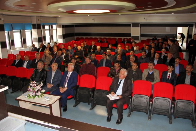 Nisan ayı muhtarlar toplantısı yapıldı