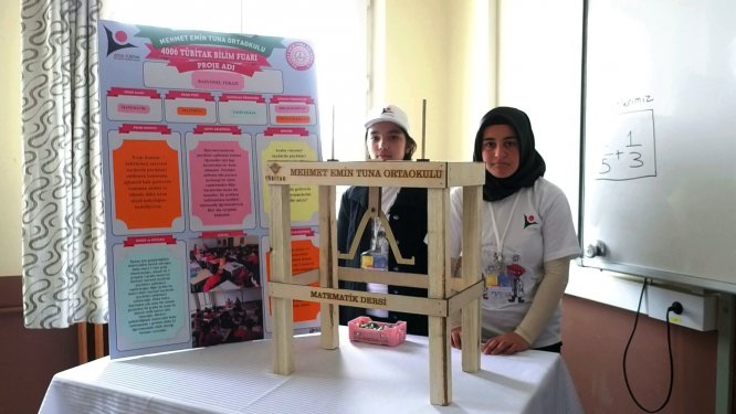 Şarkışla'da"4006 TUBİTAK Bilim Fuarı" açıldı