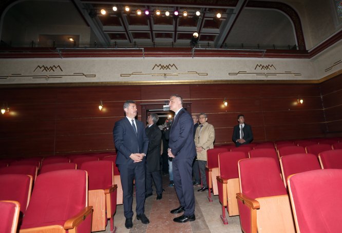 Bakan Ersoy MKM'de incelemelerde bulundu