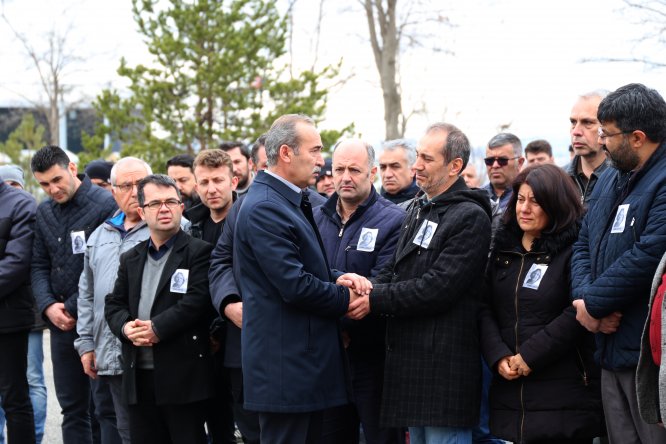 Vefat eden öğretim görevlisi son yolculuğuna uğurlandı