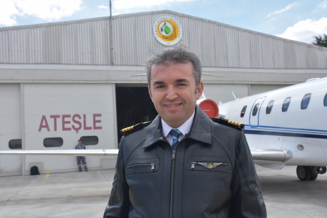 "Alev pilotları" her an görev başında