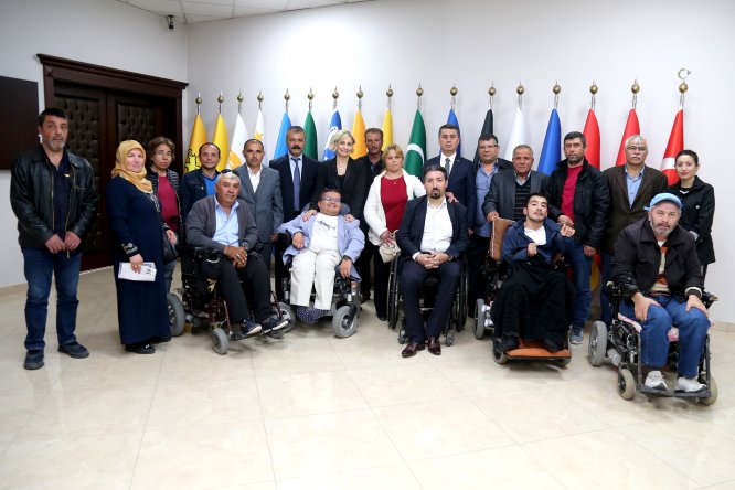"Engelli vatandaşlarımıza her zaman destek olacağız"