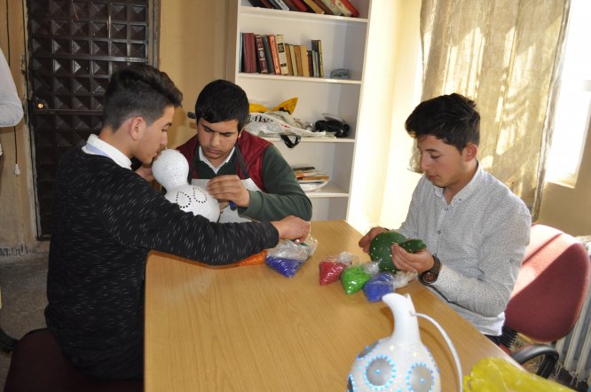 Su kabakları süs eşyasına dönüşüyor