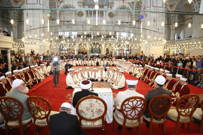 Fatih Camisi'nde icazet töreni